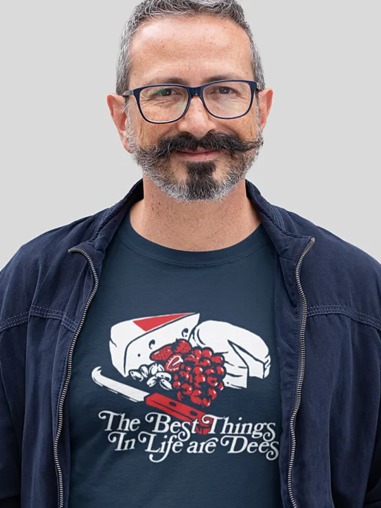 melbourne supporter cheese board shirt