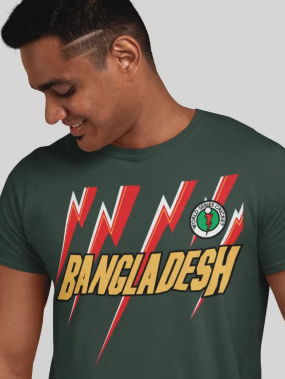 bangladesh one day retro cricket shirt