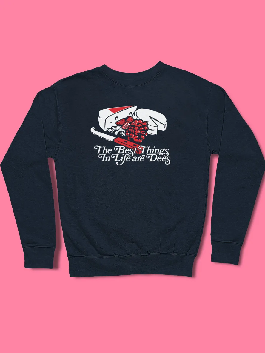 dees cheeseboard sweater
