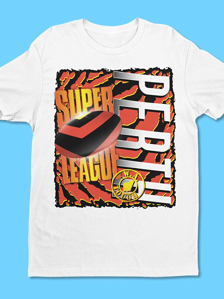 perth retro rugby league shirt
