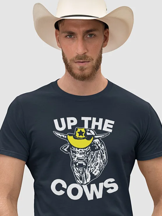 up the cows retro rugby league shirt