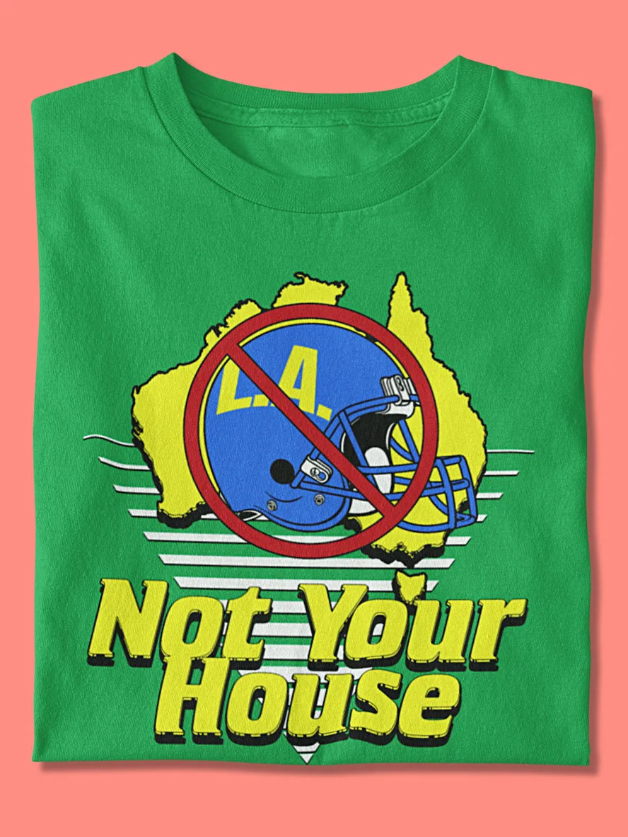 'Not Your House' international game football shirt - Image 2