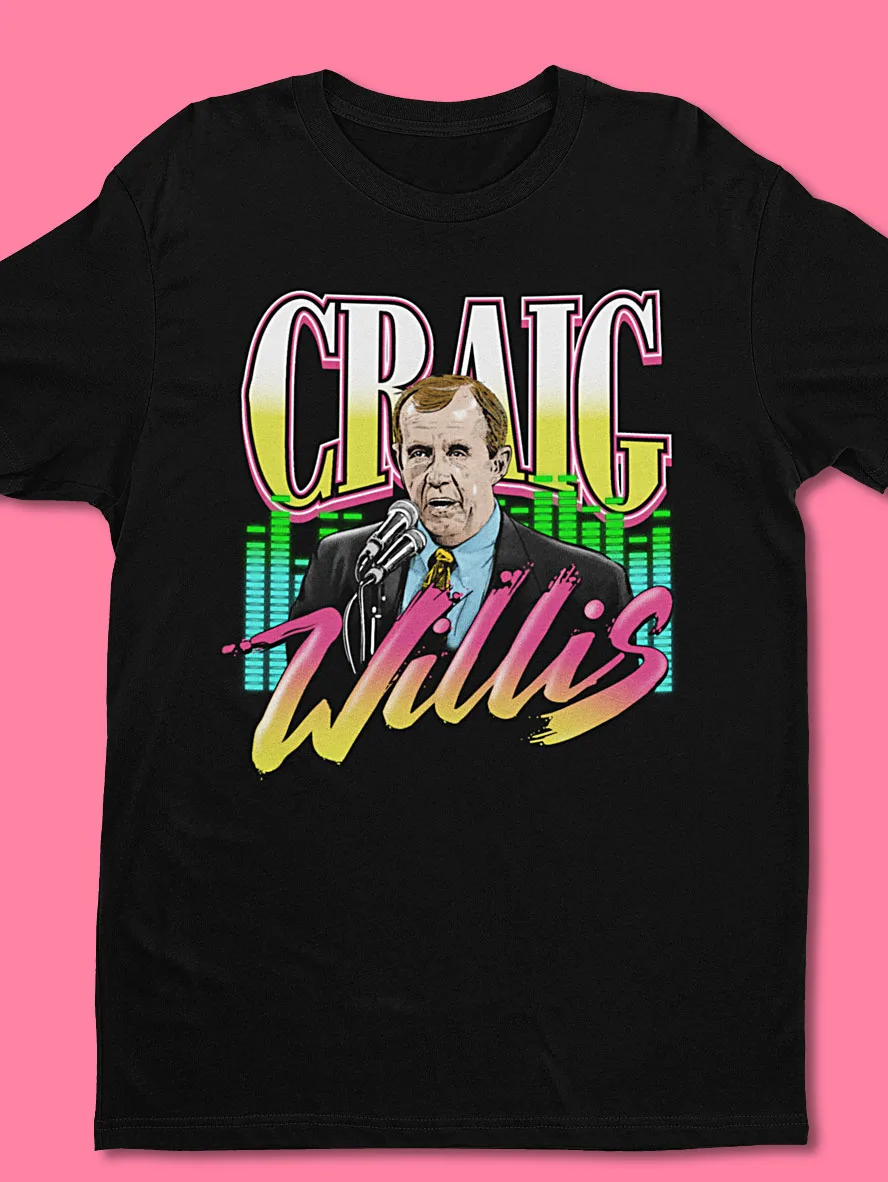craig willis retro footy shirt