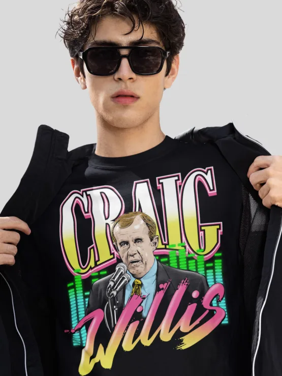 craig willis voice of the afl shirt