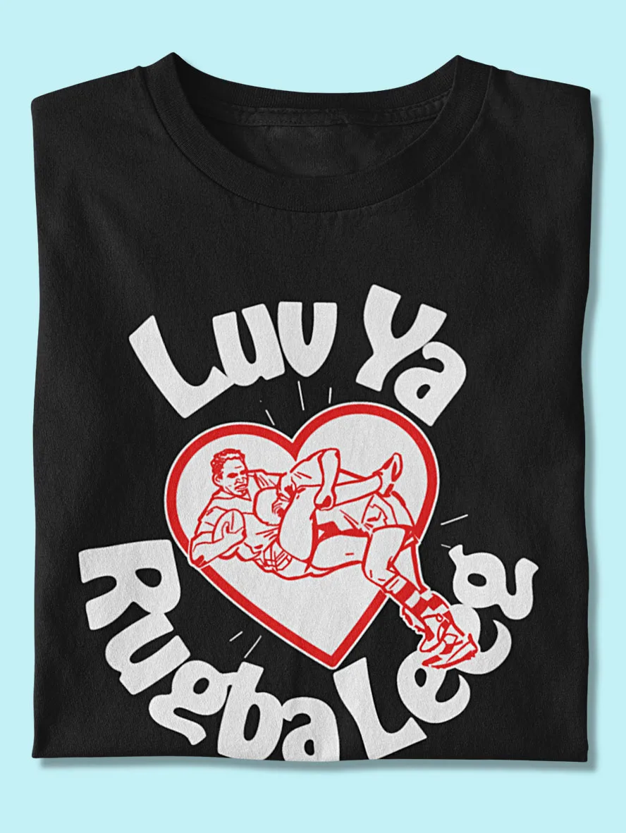 luv ya rugby league retro shirt
