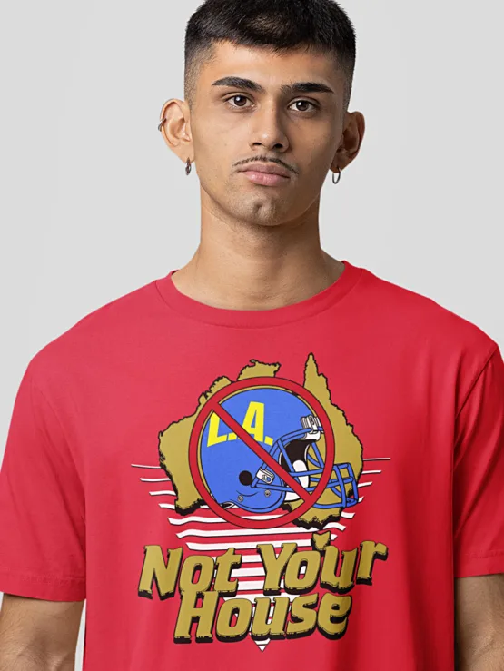 not your house melbourne game shirt