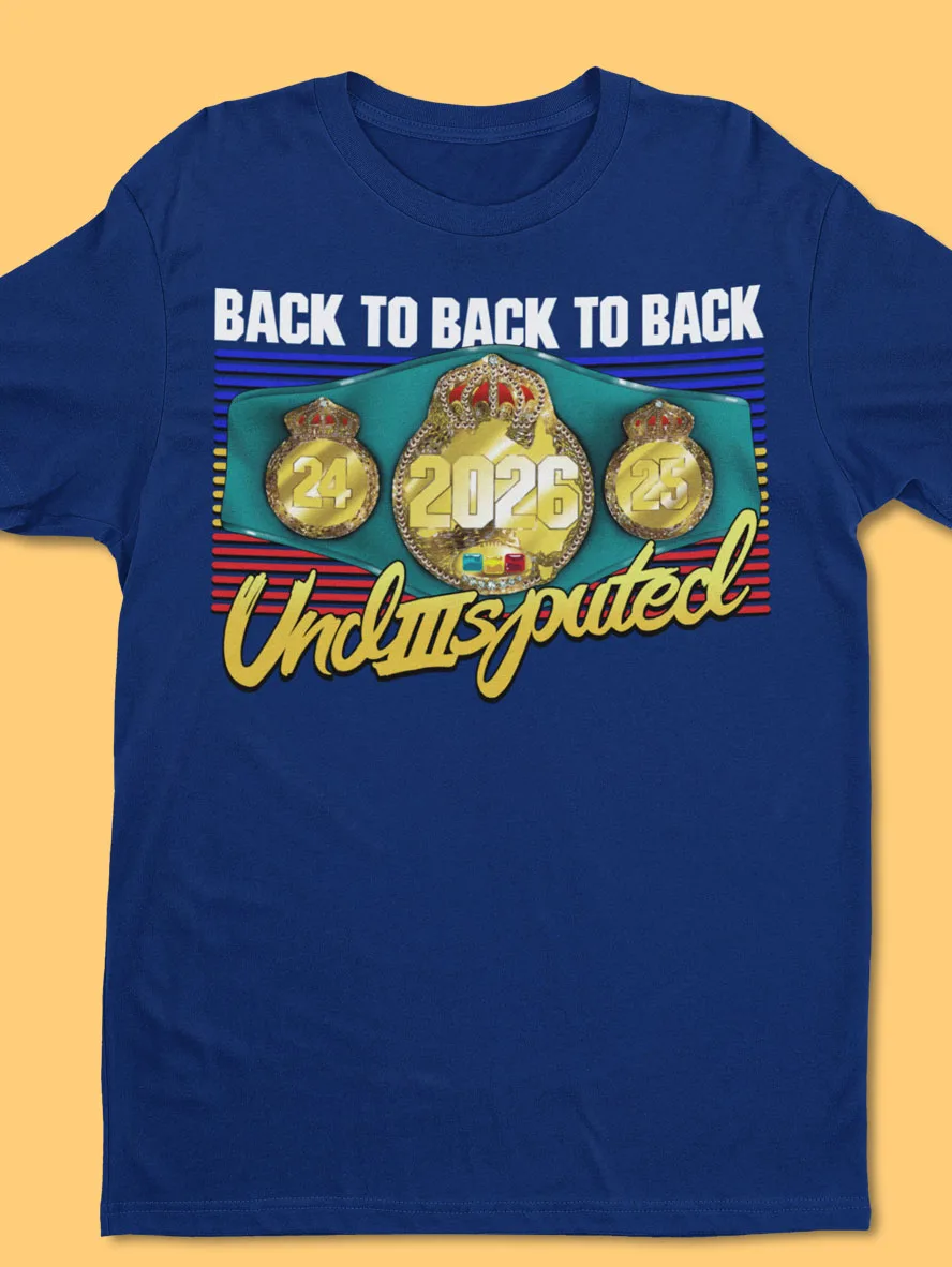 three-peat 2026 shirt