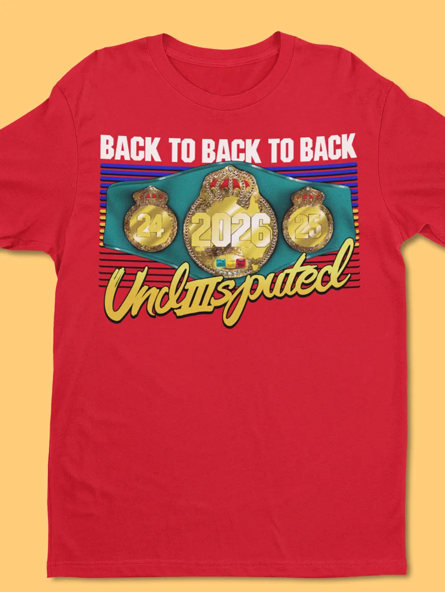 three peat football shirt