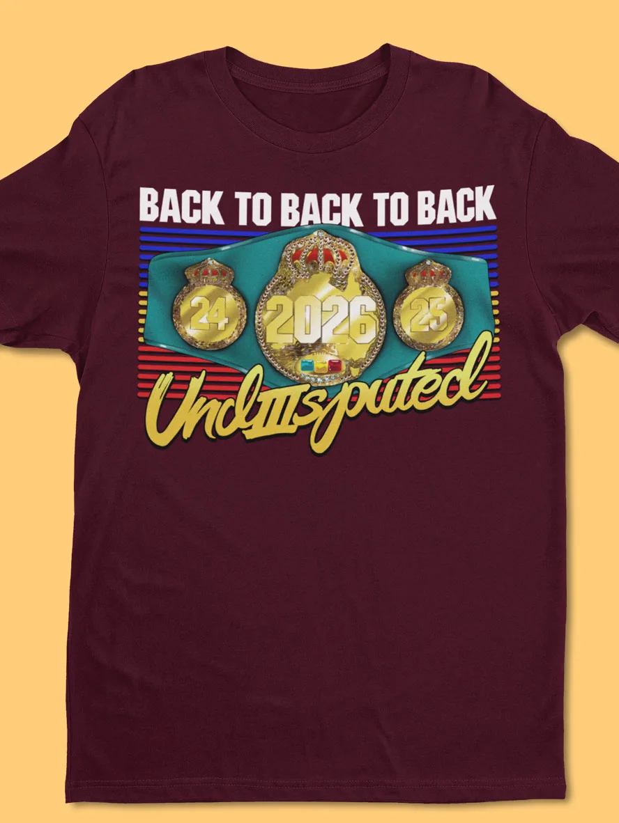 three peat grand final shirt